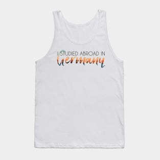 I Studied Abroad in Germany Tank Top